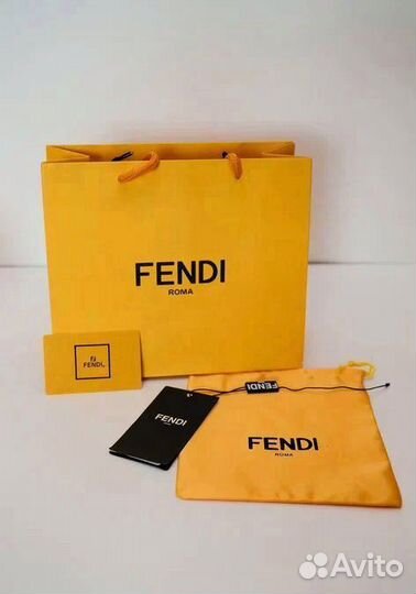 Fendi ремень чёрный