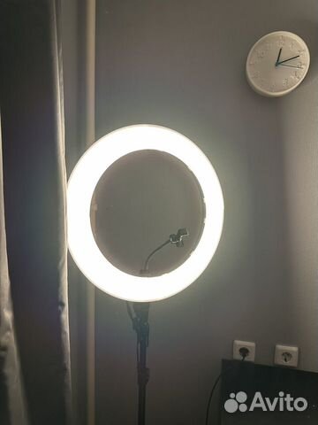 Кольцевая лампа со штативом 50 см объявление продам
