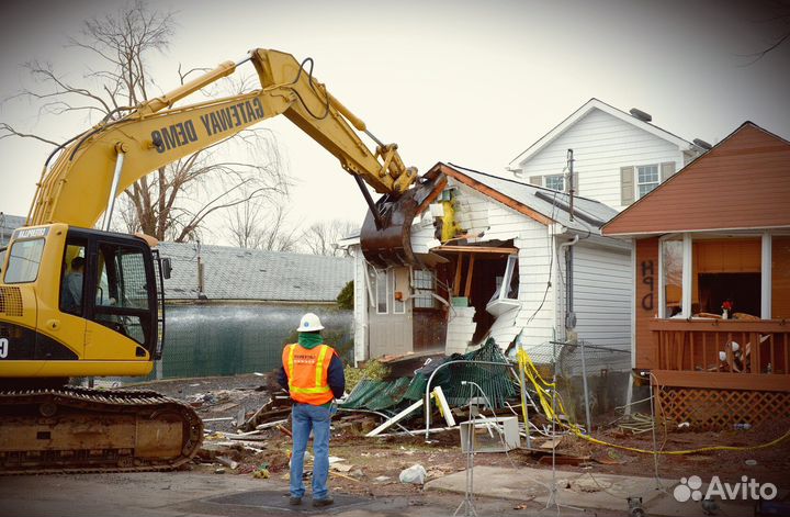 Снос дома