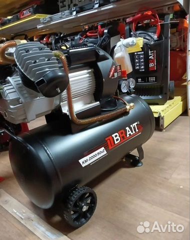 Компрессор воздушный 50л Brait 2.2кВт 360л/м масл купить в Челябинске ...