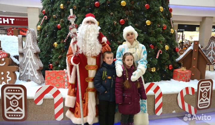 Дед Мороз и Снегурочка на дом, корпоратив, детсад