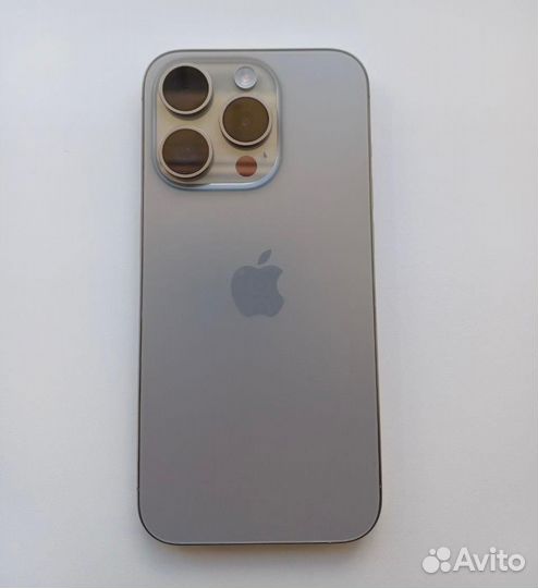 iPhone 15 pro 128 natural titanium sim esim