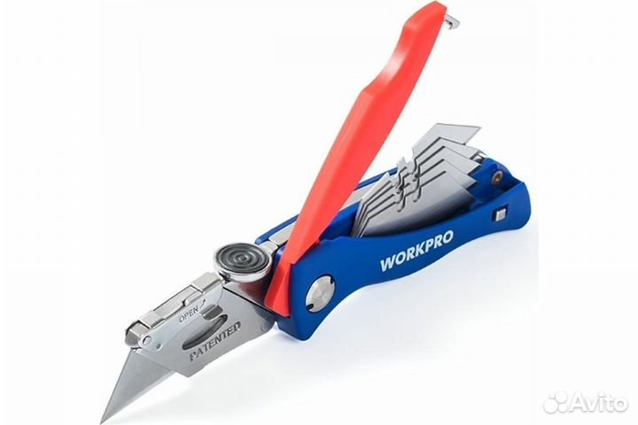 Нож строительный workpro