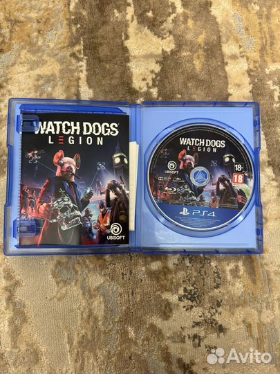 Диск Watch Dogs Legion пс4