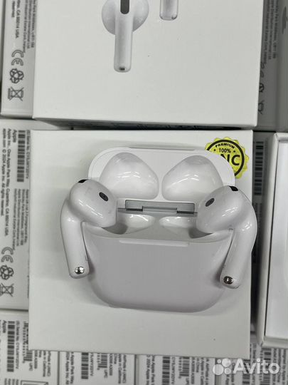 Наушники Airpods 4 с шумоподавлением