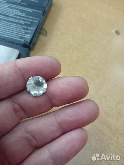 Запонки мужские СССР серебро с позолотой 875 probe