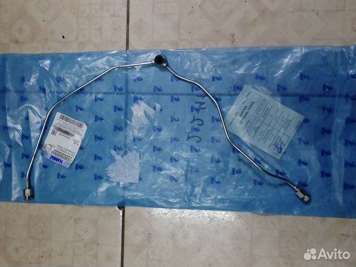 Трубка Камаз тнвд-эфу евро-4 на свечи