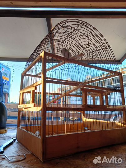 Деревянная клетка