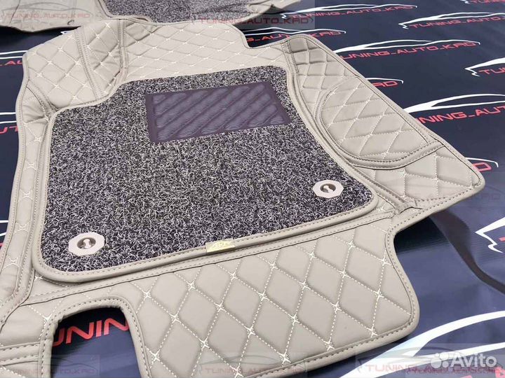 Ковры в салон Toyota Land Cruiser Prado 120 T7793