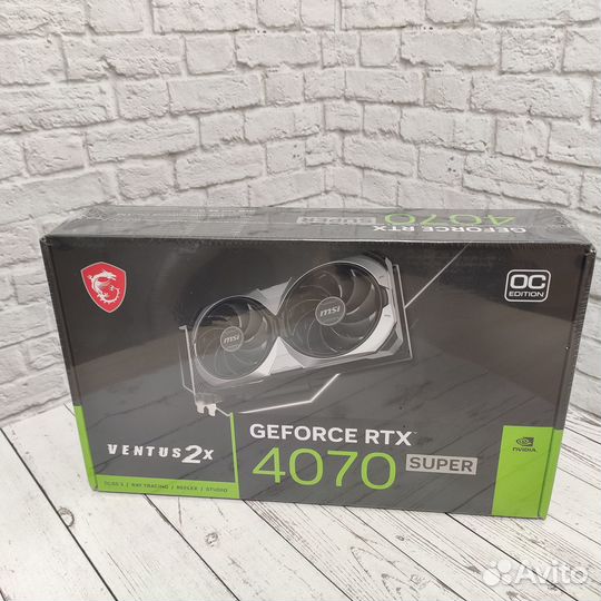 Новая MSI RTX 4070 Super OC