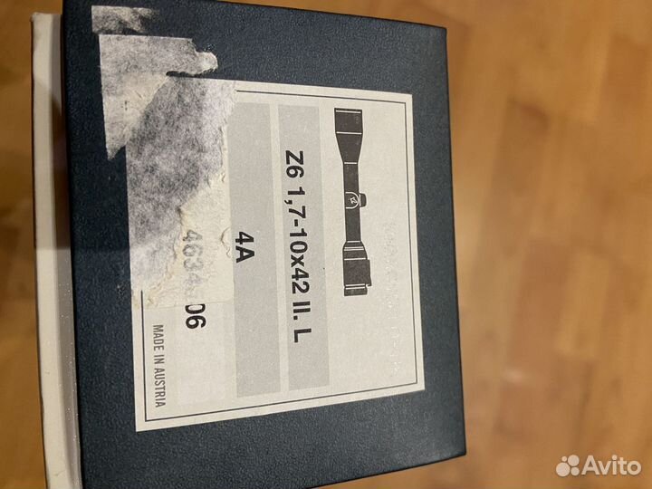 Swarovski optik Z6 1,7-10x42 ll. L