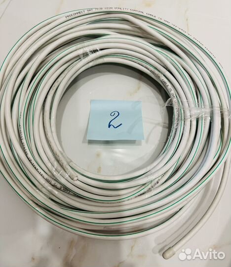 Кабель Телевизионный oxion SAT-50 CU coaxial