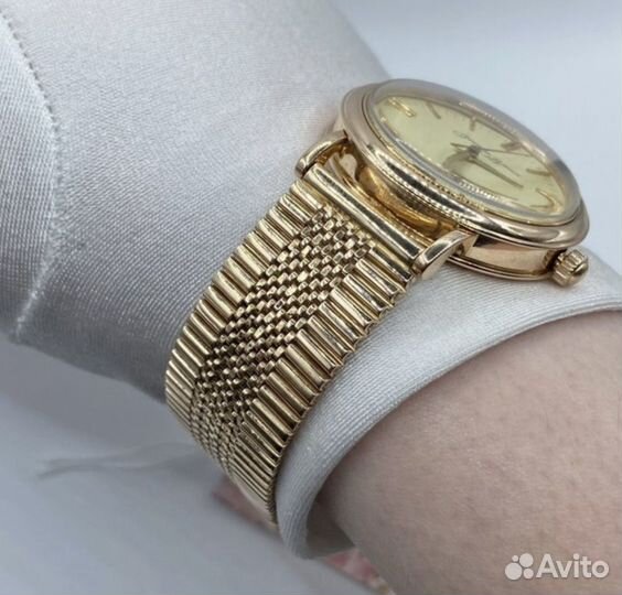 Часы Gold Time золотые 585 новые 78 грамм