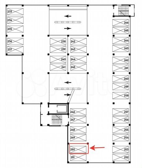Машиноместо, 12 м²