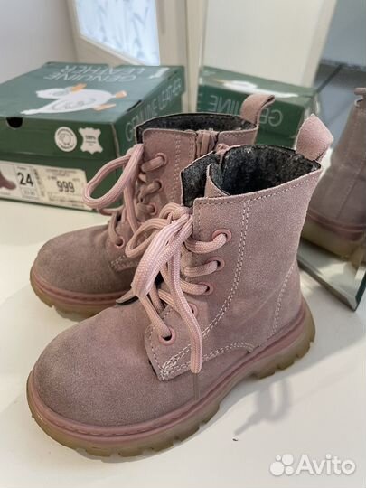 Ботинки натуральная кожа