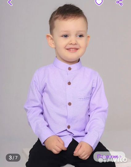 Рубашка р. 98