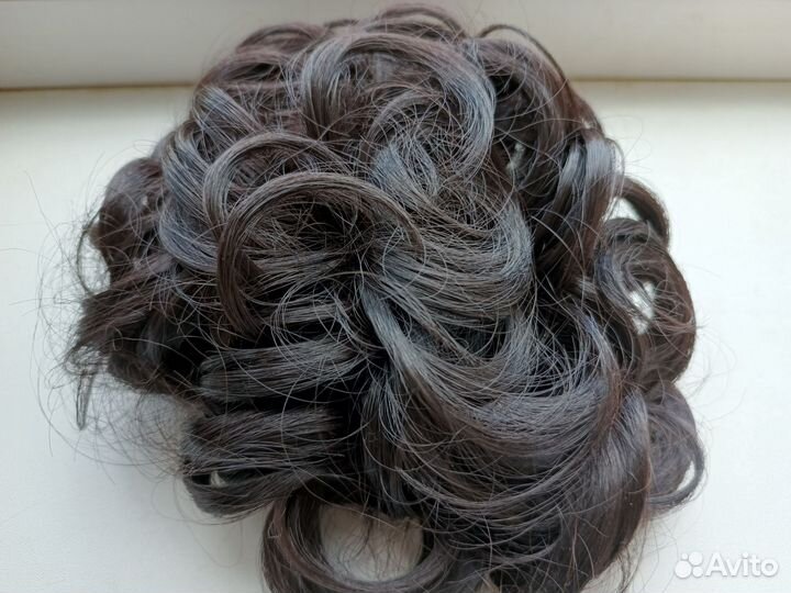 Шиньон на заколке