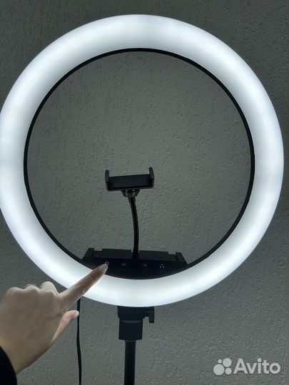 Лампа кольцевая, диаметр 18 дюймов/ 45 см