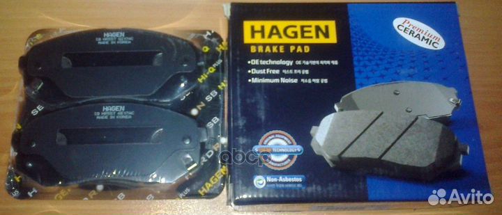 Колодки тормозные передние sangsin brake GP1196