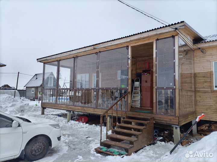 Мягкие окна для беседок террас и веранд