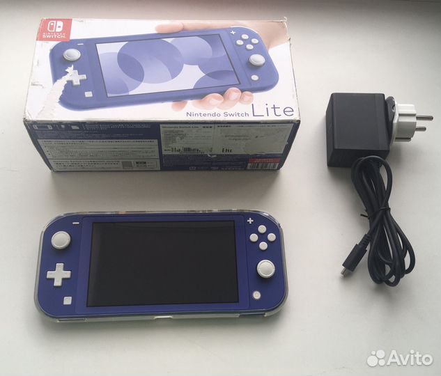 Nintendo Switch Lite прошитая 128гб + 10 топ игр