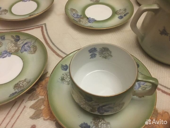 Чайный сервиз товарищества Кузнецова