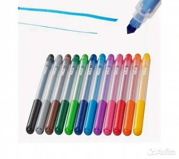 Фломастеры mala/мола IKEA, новые