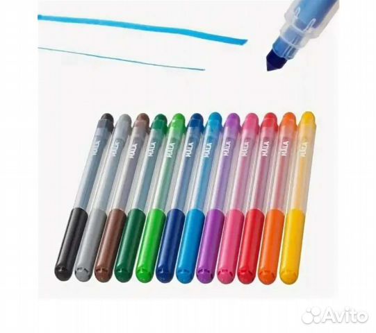 Фломастеры mala/мола IKEA, новые