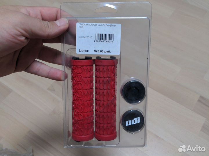 Вело Грипсы SDG/ODI Lock-On Grip Bright Red