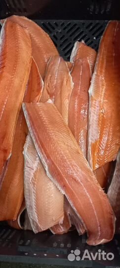 Кета потрошенная с головой