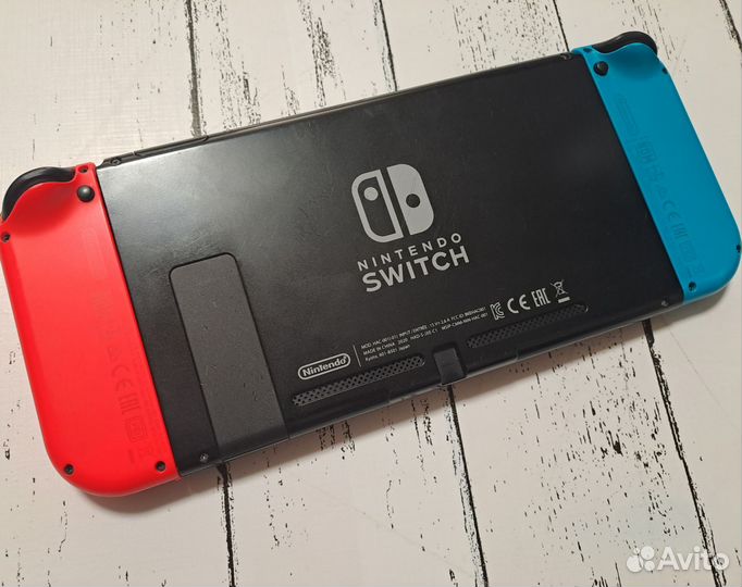 Nintendo switch rev 2 прошитая + 128гб