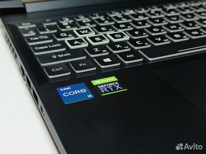 Игровой ноутбук 144Hz core i5 с RTX