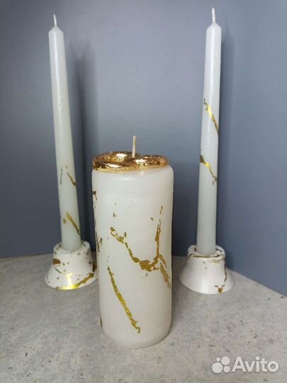 Свечи свадебные Семейный очаг