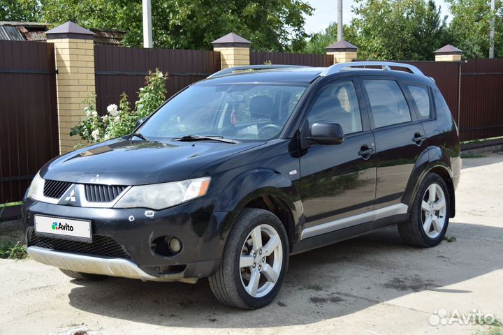 Mitsubishi Outlander 2.4 CVT, 2008, 300 000 км