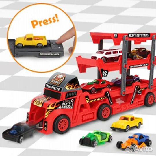 Игрушки Машина детская новая автотранспортер