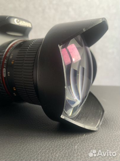 Объектив samyang 14mm f2.8 EF