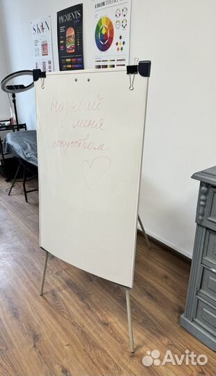 Доска флипчарт магнитно маркерная