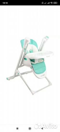 Стульчик для кормления,качели и шизлонг 3в1