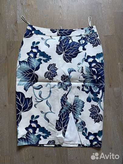 Юбка карандаш офисная нарядная светлая