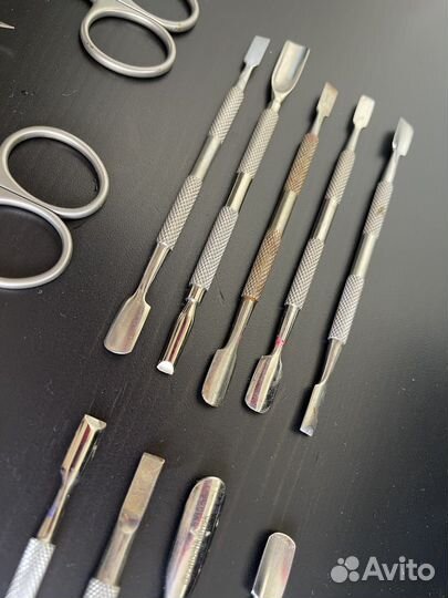 Ножницы для маникюра пушер