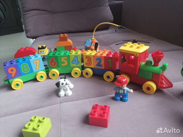 Lego duplo мой первый поезд