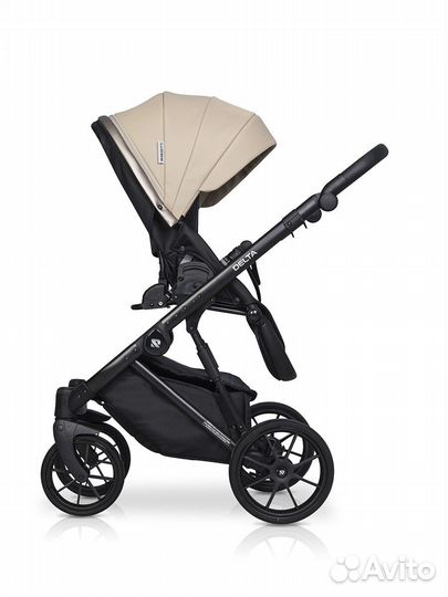 Детская коляска1 3в1 Riko Basic Delta Ecco Camel