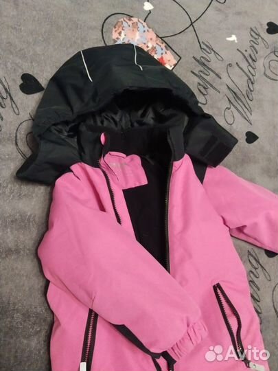 Зимний комбинезон для девочки 116