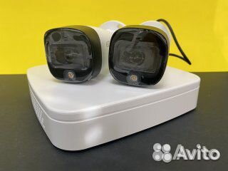 Комплект видеонаблюдения из 2-х камер