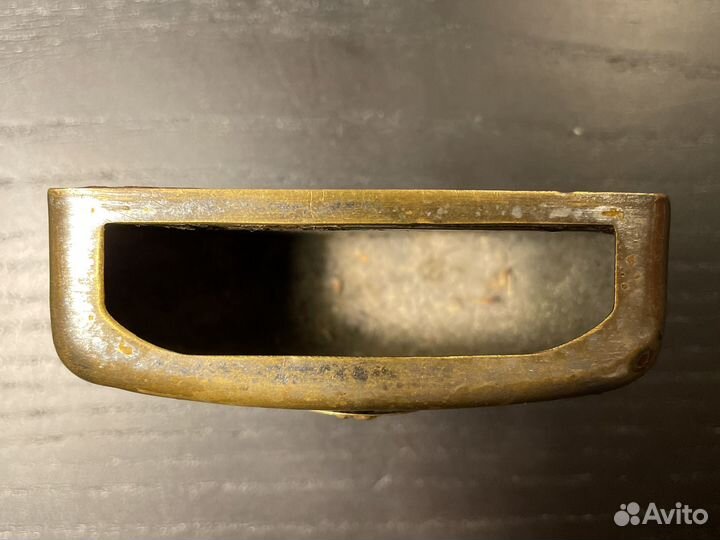 Старинная коробочка для горелых спичек на магните