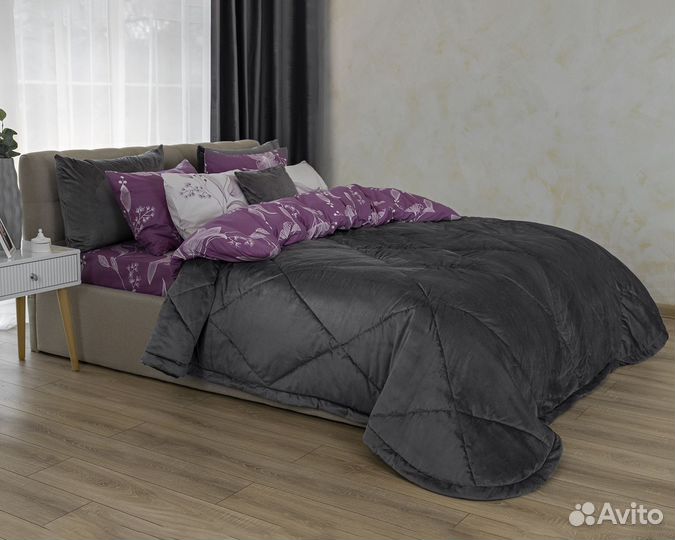 Покрывало бархат Беллиссимо мистик новое