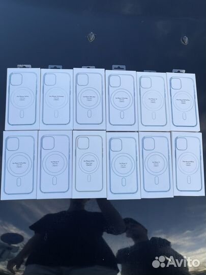 Оригинал Чехол на iPhone 11/12/13/14/15 MagSafe