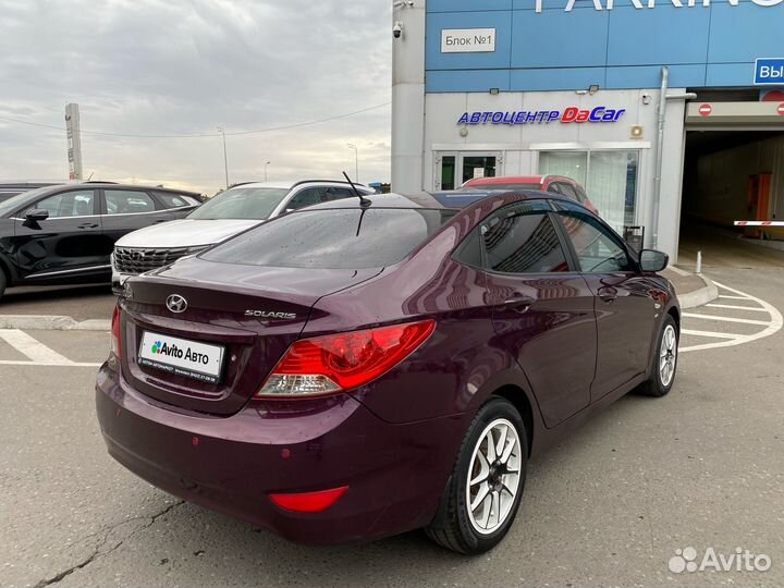 Hyundai Solaris 1.6 AT, 2012, 220 893 км