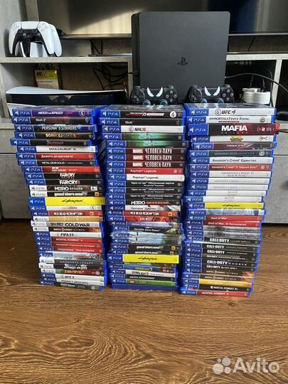 Игры для sony playstation диски ps4
