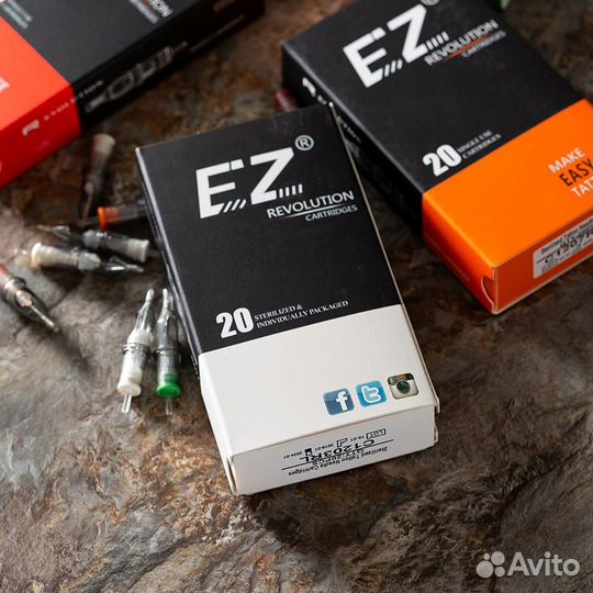 Картриджи EZ для тату и перманентного макияжа